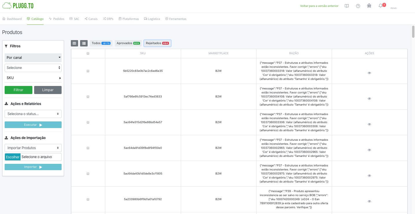 integrador de marketplace,integrador de marketplaces,marketplace integrador,integrar com marketplaces,Gateways de fretes - Pluggto,Tabela de fretes - Pluggto,Alerta - Pluggto,Emissão de Notas Fiscais (Nfe)