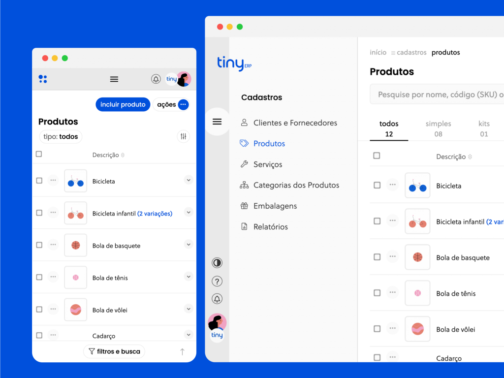 Integração Tiny ERP