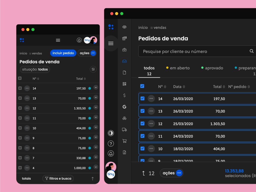 Integração Tiny ERP