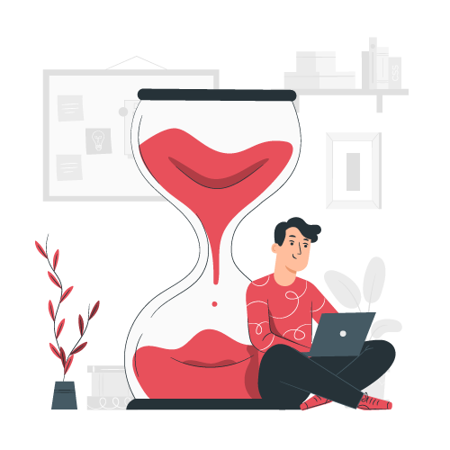 ilustracao otimzacao de tempo