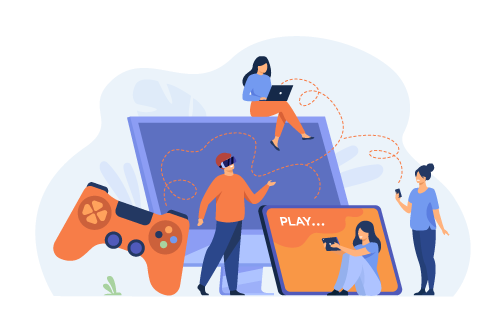 ilustracao metaverso gameficacao